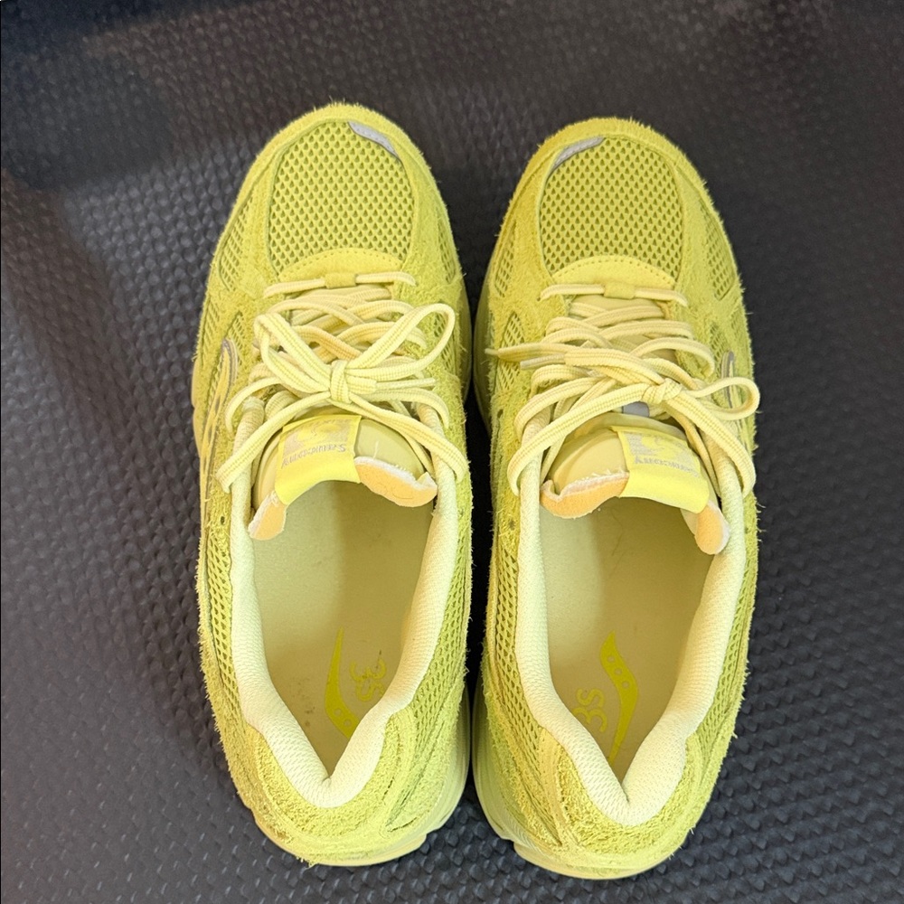 Saucony x 3sixteen ProGrid Guide 7 “lime” colorway - Picture 4 of 7